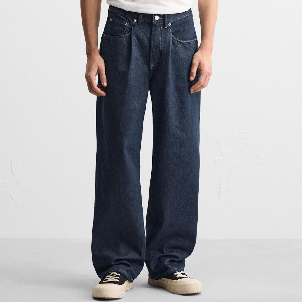 NWT Zara Pleated Jeans Size 36